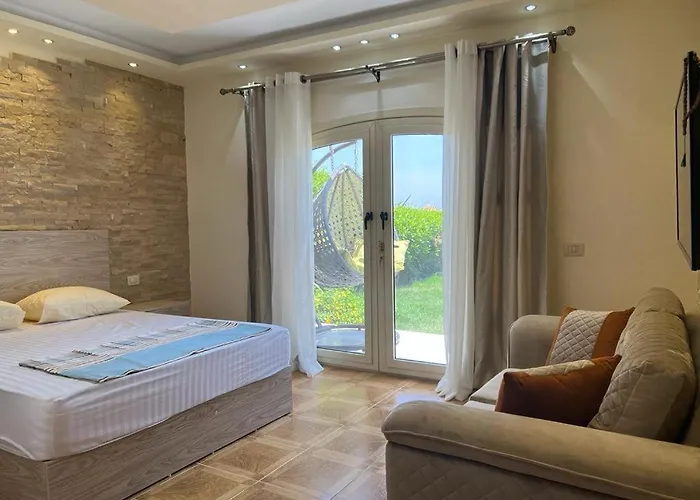 Front First Row Family Only Villa Ain Suchna