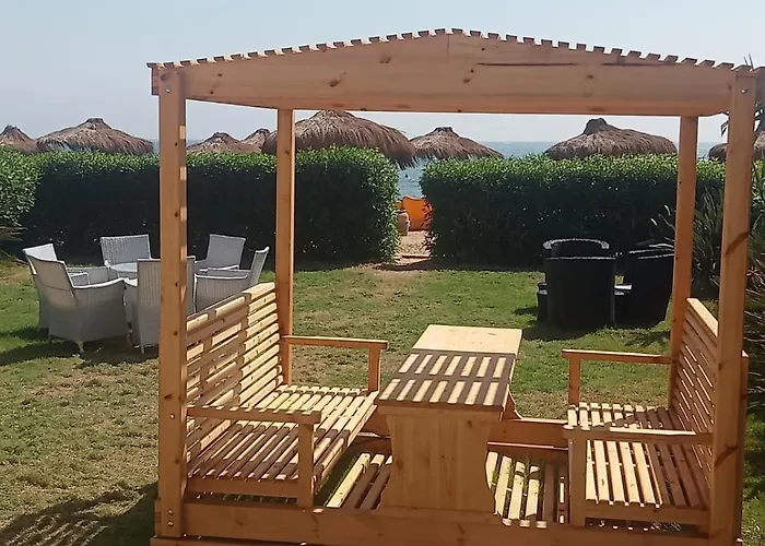 Front First Row Family Only Villa *